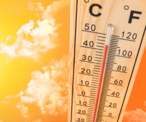 scorching summer heat