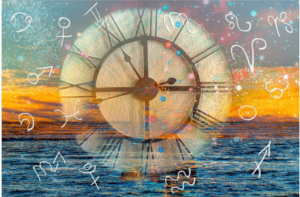 Astrology signs-on-clock