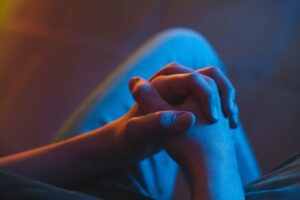 hands in prayer position