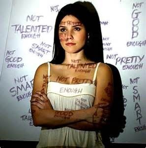 What kind of self-talk do you experience everyday? Negative self-talk can build up into self-hate.