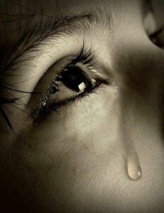 tear sad crying cry pain