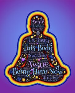 image of a person in yoga position